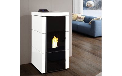 Карлота Хидро – пелетна камина с водна риза 23 kW